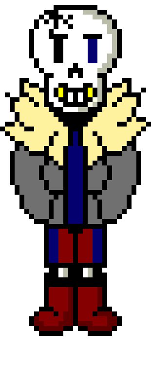 [9664c4] FellSwap & Unknown AU (My Au) - Papyrus. (KamuiSenketsu)