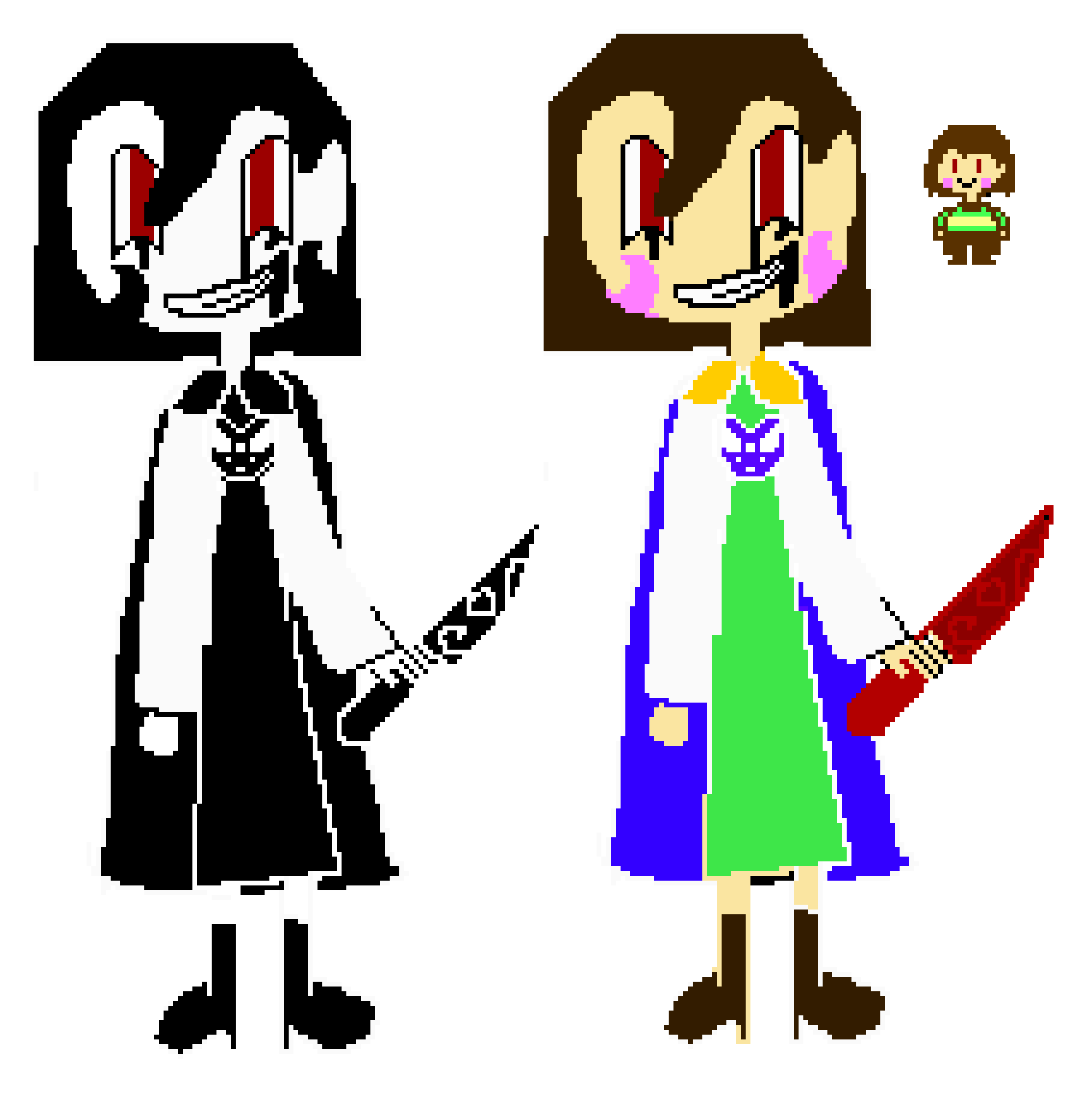 [9664c4] Undertale: Chara grown