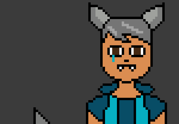 [4fbda4] sniffles) did y-you j-j-just tell me to calm d-down- Evan