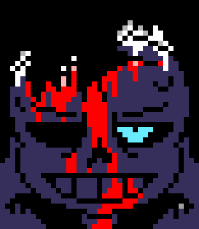 [7ce906] *(Demented teleports back to the park.) -HorrorTale Sans