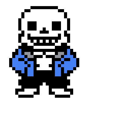 [68c3d4] sans overworld sprite