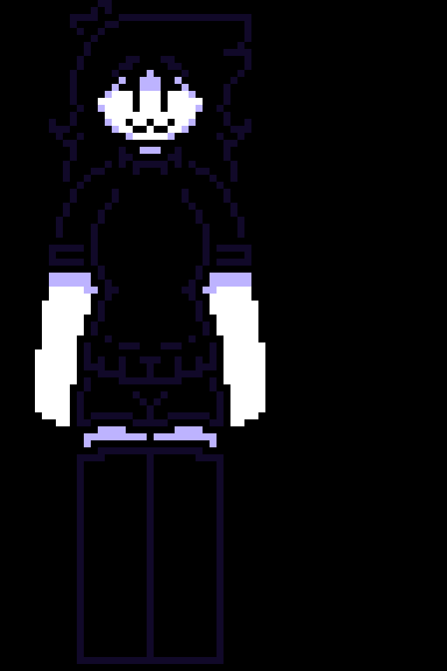 [77b851] Successfully made my sprite, do you like the legs? (Joke, because I am not done with configuring the legs yet.) | -Kyra