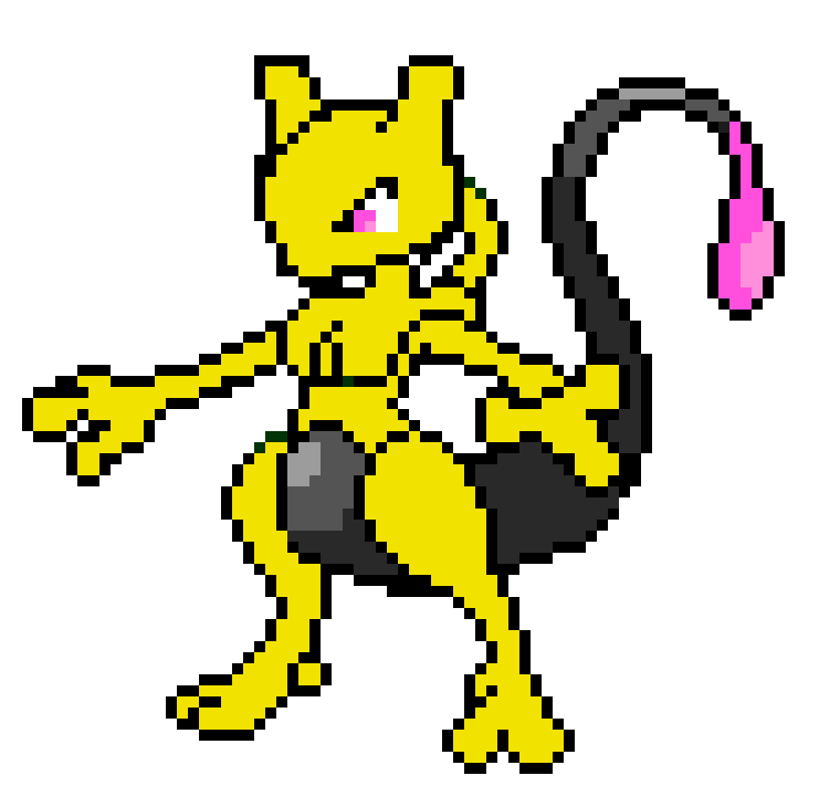 [9664c4] Pencil Mewtwo