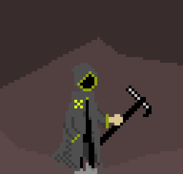 [63ceb7] -He appears- Right, your gonna be dead in about two seconds so uh, sorry... -He reaps Terrie, [the Sans-ful, skeleton] and disappears-