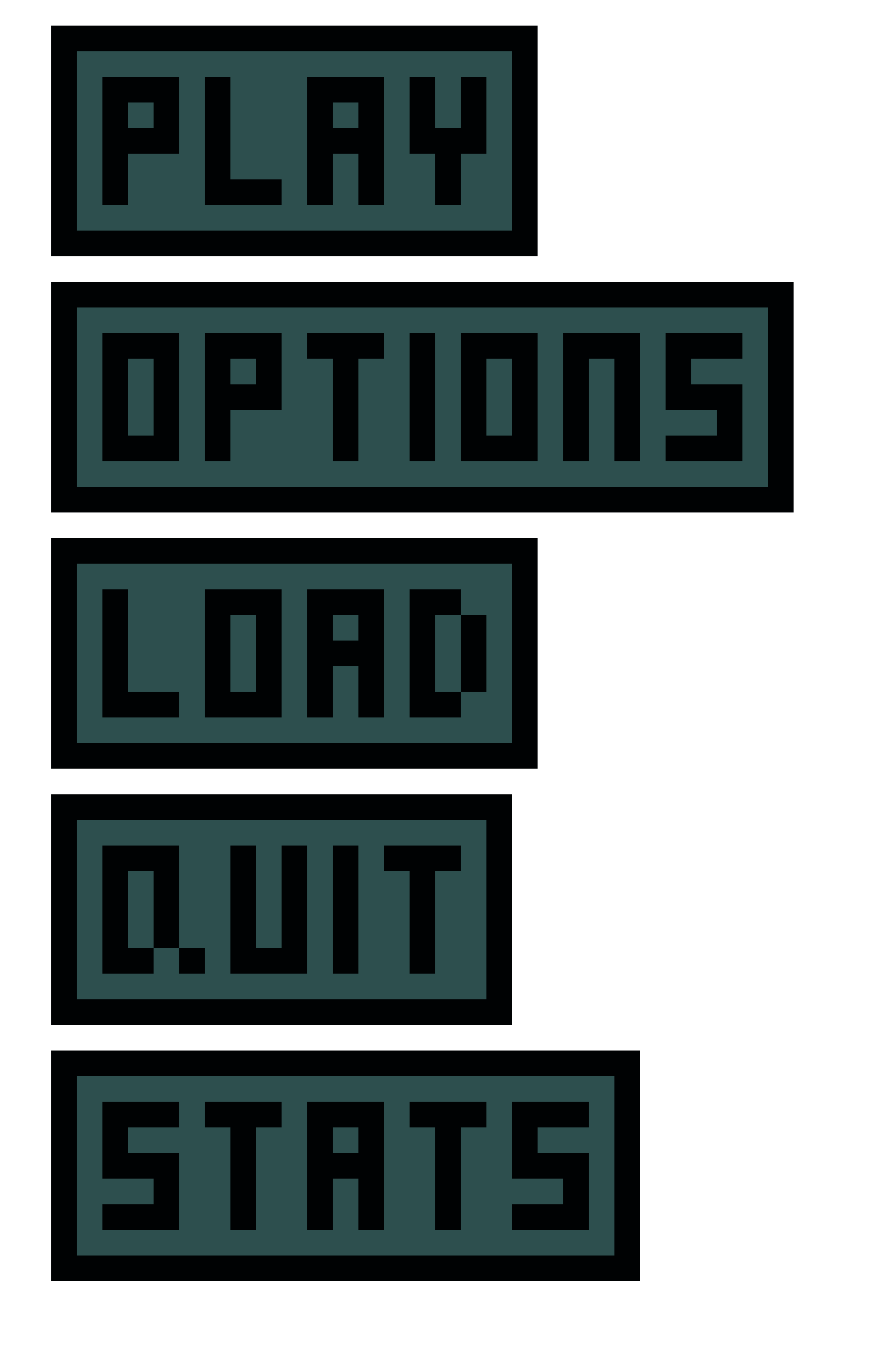 [bfa091] Menu Buttons