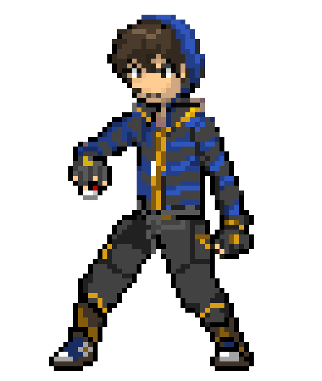 [cb1808] pokemon trainer sprite