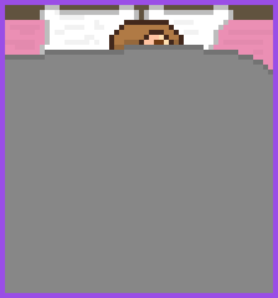 [6a7b6a] *lays down in bed without turning the lights off* "..."