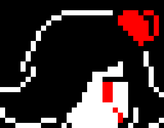 [be82ba] (Rare approached Rare.) My only other friend... me. Hah.