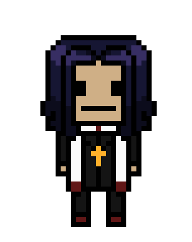 [9664c4] Danganronpa pixel sprite base
