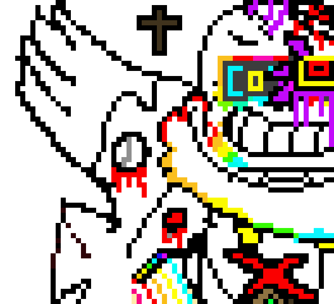 [da133f] WHAT THE FUCKING HELL DID YOU JUST DO TO MY SPRITE MORTAL - Fresh!Ink