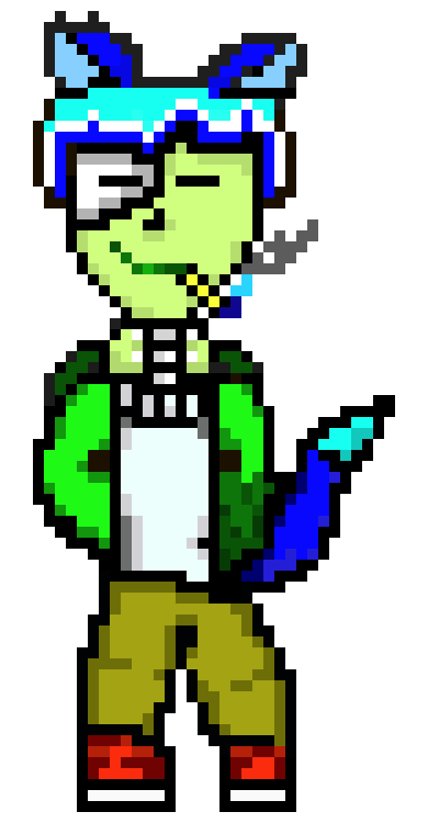 [04f305] none of his hits even landed and hes being kinda weird...