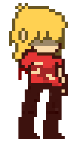 [980d57] I hate you. *Glaring at the damaged soul.*