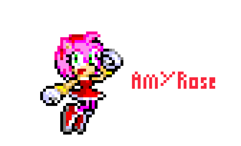 [9664c4] Amy Rose With Name