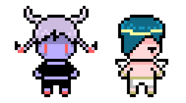 [9664c4] Demon and Angel