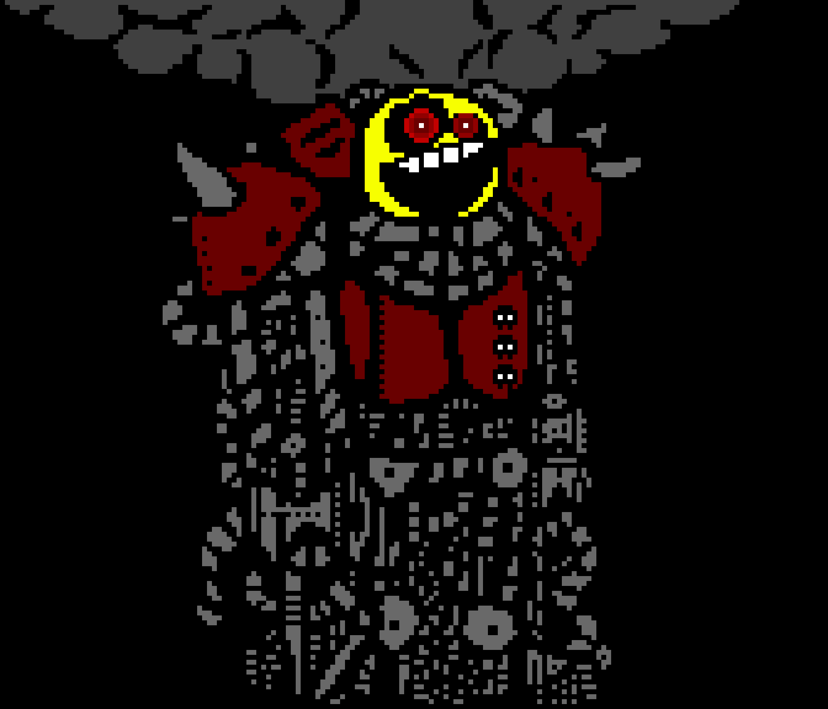 [d9ae9c] Here's my colored in monstrosity. (I Hope you like it. Hal-9000)