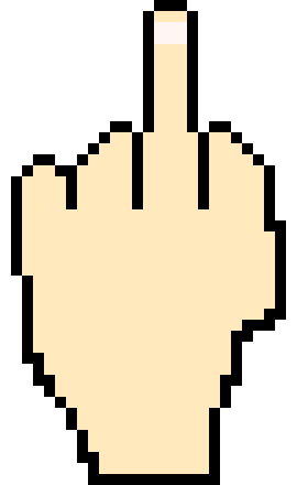 [9664c4] Middle finger