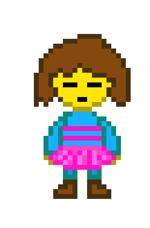 [071788] guys do you like my tutu frisk sprite? 