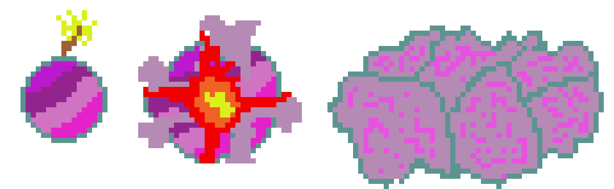 [9664c4] 3 stage glitterbom