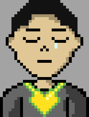 [90896a] *Chr-- Vesin has also stopped, fallen to his hands and kneese. Because he isn't moving, the brown soul is damaging him. Even when the green bone reaches him, it only helps so much.*