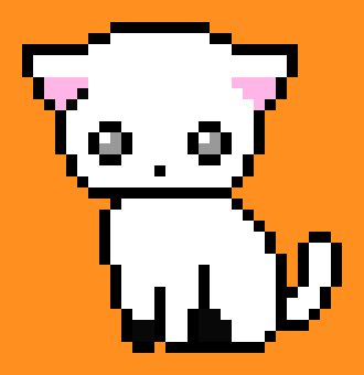 [f5cef4] Pixel Cat