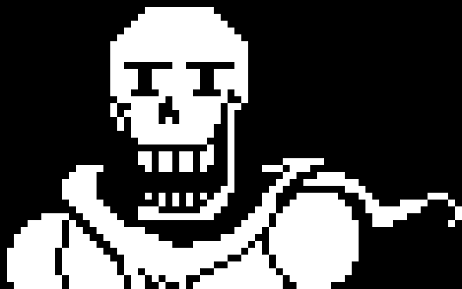 [acbc50] *That edit looks good but NOT GOOD ENOUGH FOR THE GREAT PAPYRUS!! NYEH HEHE!