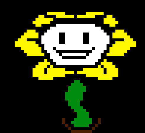 [9664c4] Flowey The Flower (Undertale)