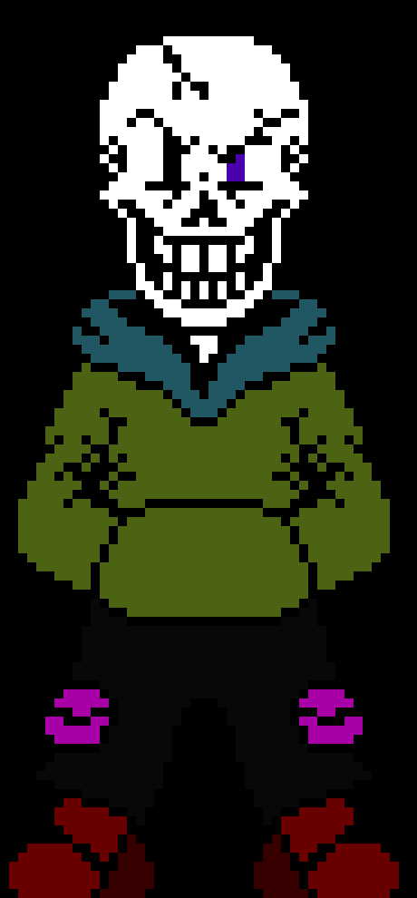 [d959ff] yeah caftars brother is a papyrus now (i forgor who made the sprite)