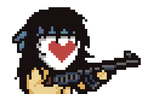 [b0303f] Hey! If you guys start fightin' in the middle of this Lovely's birthday party you're gonna be the next swiss cheese. - Ludd