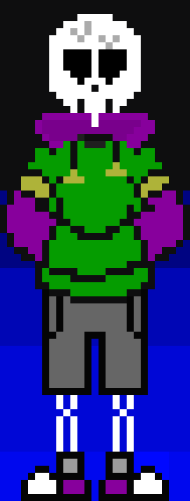 [4793a2] -karma is fighting a cloaked person in sword combat- *he looks tired*