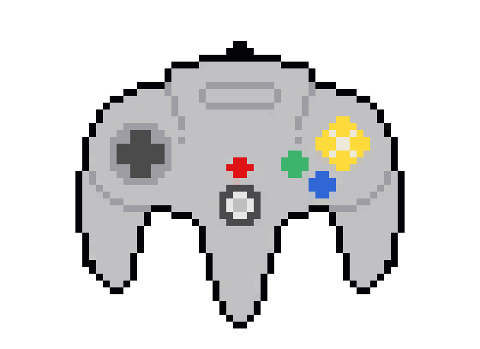 [dd1745] N64 Controller pixel Final fix