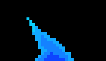 [be82ba] (A blue flame sprung up from the ground, casting an eerie light)