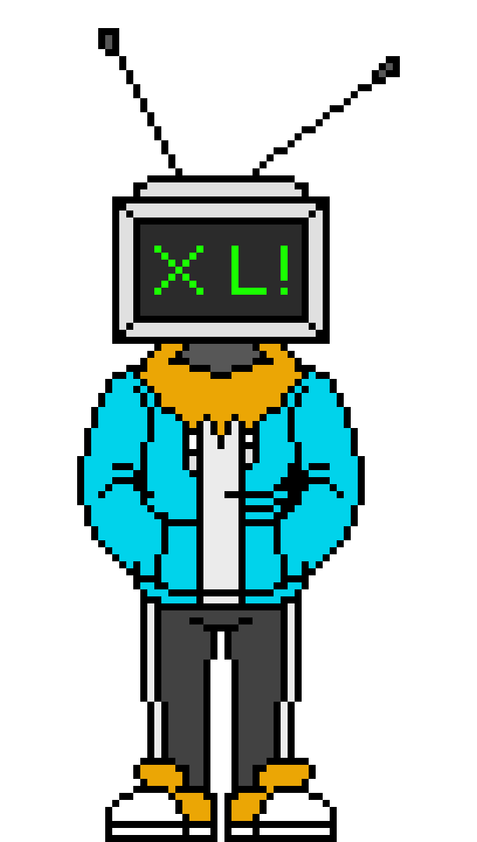 [45d928] -points at screen to answer the who are you question-