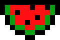 [9664c4] 8 bit water melon