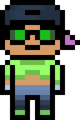 [67a593] danganronpa pixel sprite base