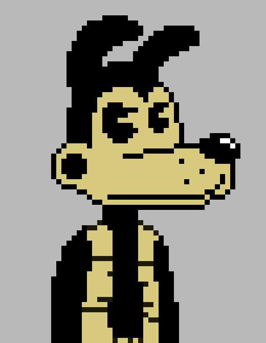 [f7c573] Hey, what are you doing?? *boris pushed her off of bendy*