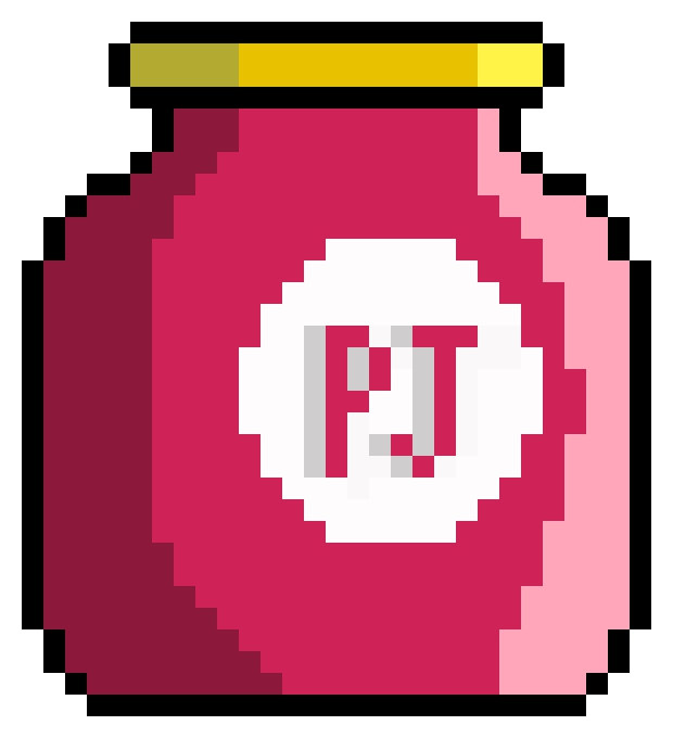 [dc78b9] Pixel Jam Logo