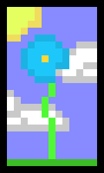 [067e4f] Blue Flower