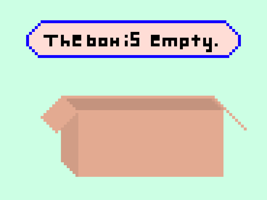 [9664c4] The Box Is Empty