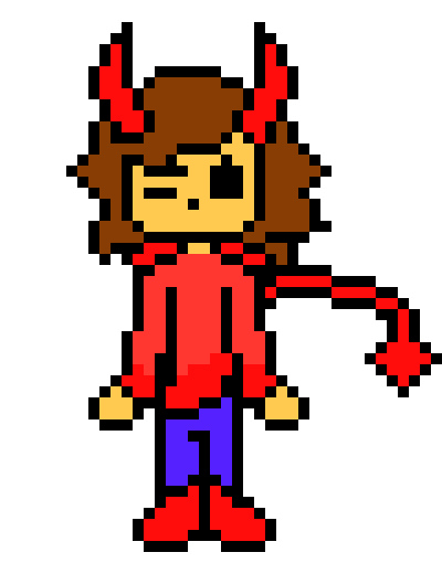 [36d5c9] Edge, an Undertale OC