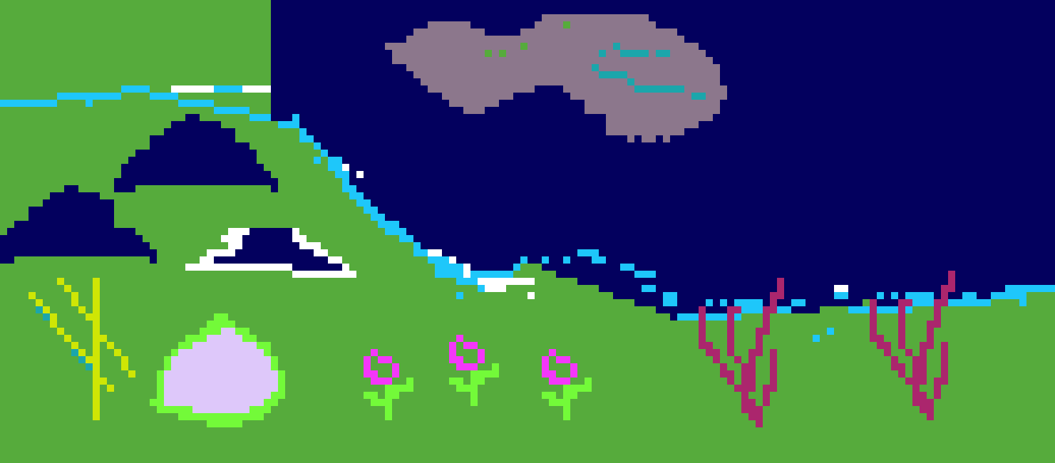 [c0cd2b] Mountains with caves