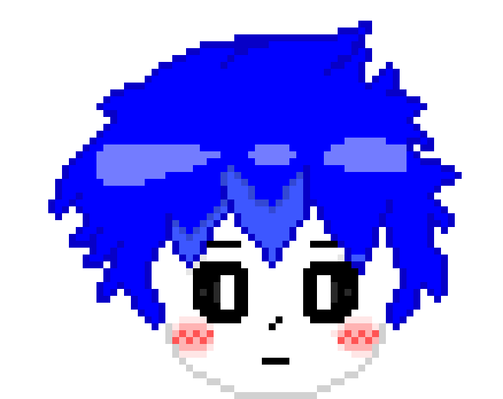 [d54248] i look fabulous with blue hair