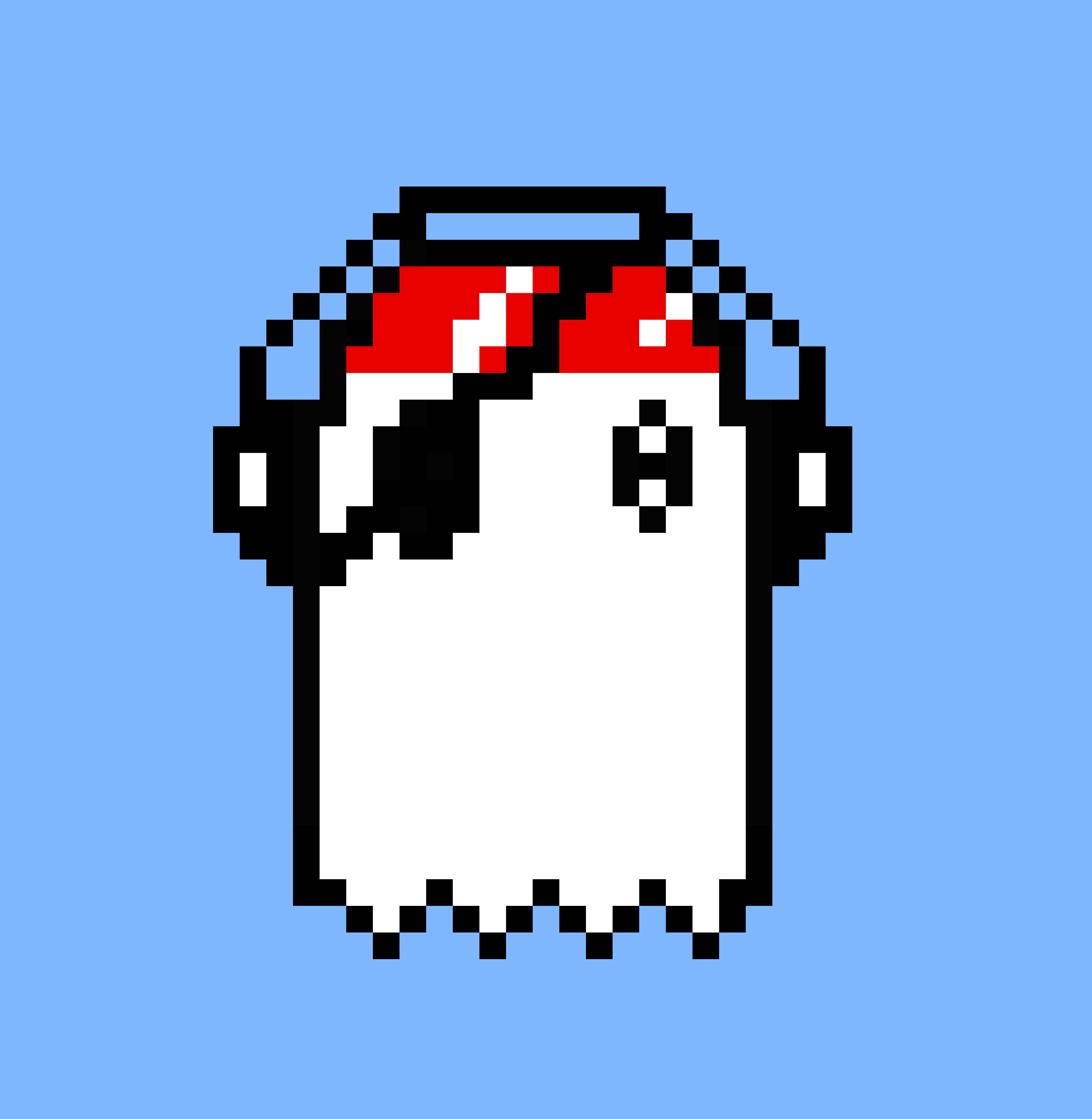 [9664c4] Ghost Notes pirate blue bg