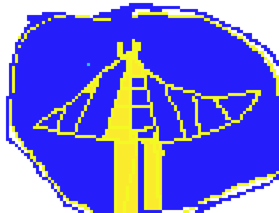 [6c8297] warriors pixal art