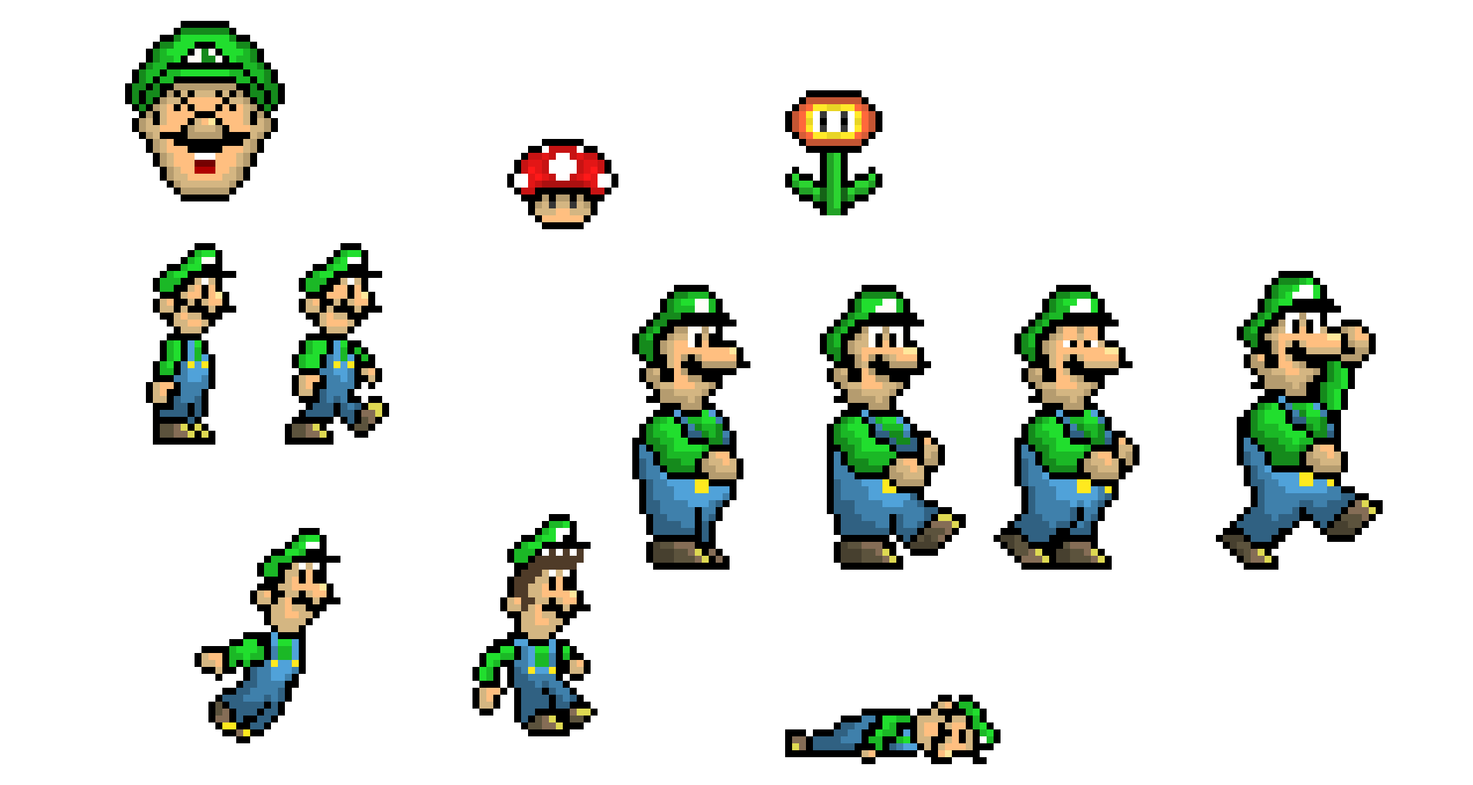 [9664c4] LuigiSpritesFinish