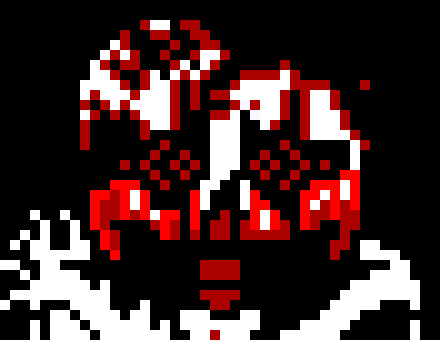 [2fbf6b] *he gets hit into the floor and thers a loud crack as part of his head dusts away and his jaw falls off*