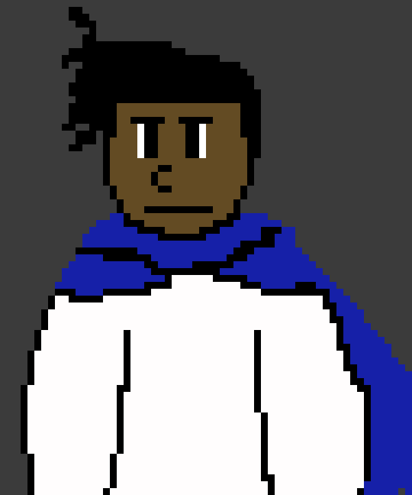 [52b2fb] No idea what to do, he does what he usually does, warping onto a roof and looking down on everyone.