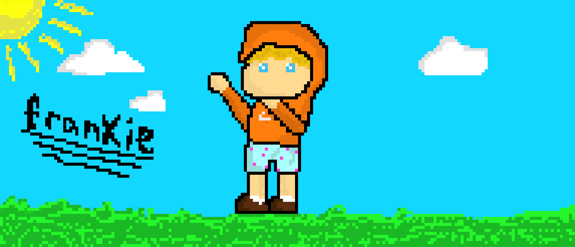 [e84334] Pixel Frankie FINISH