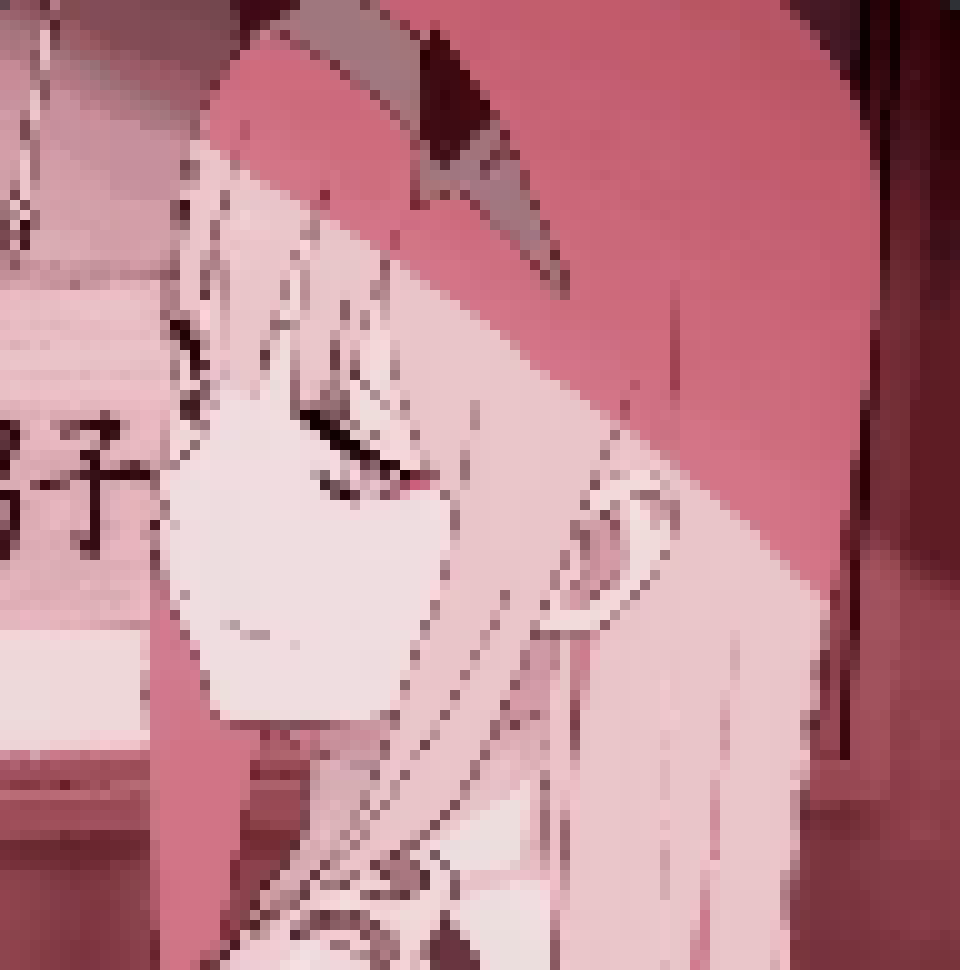 [f23d38] -[ She wakes up, Wipes the blood off, And exits the house. On her way back to the central, She meets Decadent Sans ]-