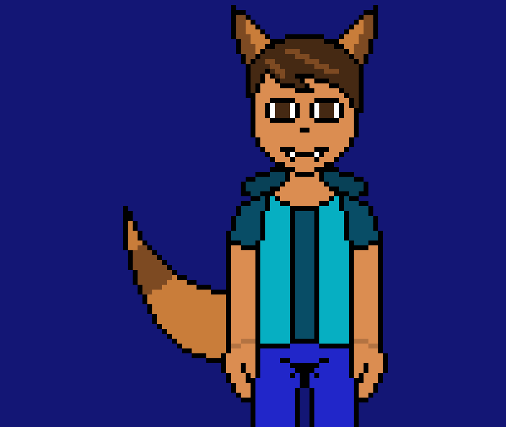 [4fbda4] puts his hands down his pants and starts rubbing but then stuff) oh sorry for doing that in front of you...-Evan