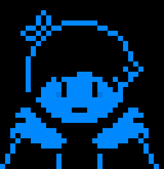 [77b851] - Draws a head and a hood, then hoodie, pants, and shoes - There, done a portrait of myself